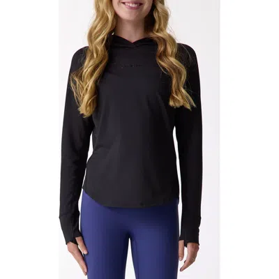 Centerline Athletics Layering Hoodie Women's In Black At Nordstrom, Size Large