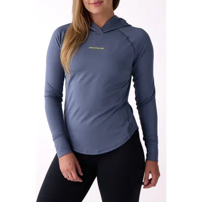 Centerline Athletics Layering Hoodie Women's In In Bounds Blue At Nordstrom, Size Medium
