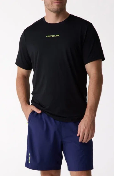 Centerline Athletics Tee In Black