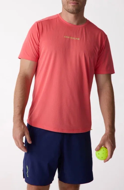 Centerline Athletics Tee In Pink