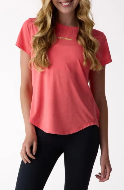 Centerline Athletics Tee In Pink