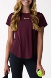 Centerline Athletics Tee In Purple