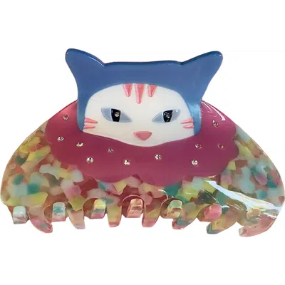 Centinelle Confetti Cat Clown Hair Claw In Multi
