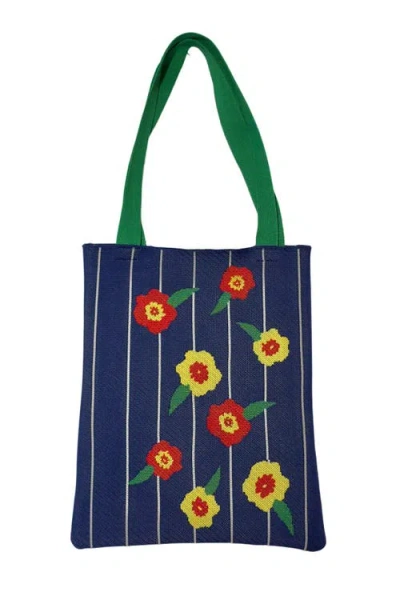 Centinelle Garden Flowers Tote Bag In Multi