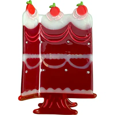 Centinelle Quinceanera Dark Cherry Cake Hair Claw In Brown