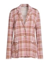 Cento X Cento Woman Blazer Pink Size M Viscose, Elastane In Pink