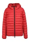 Centogrammi Down Jacket With Zip - Red In Red