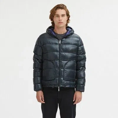 Pre-owned Centogrammi Reversible Duck Feather Padded Jacket