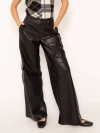 Central Park West Arden Vegan Cargo Trouser In Black