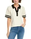 Central Park West Bianca Polo Shirt In White