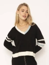 Central Park West Billie Varsity Vneck
