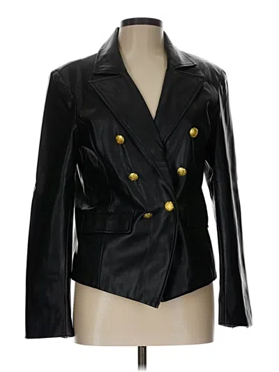 Pre-owned Central Park West Blazer Jacket In Black