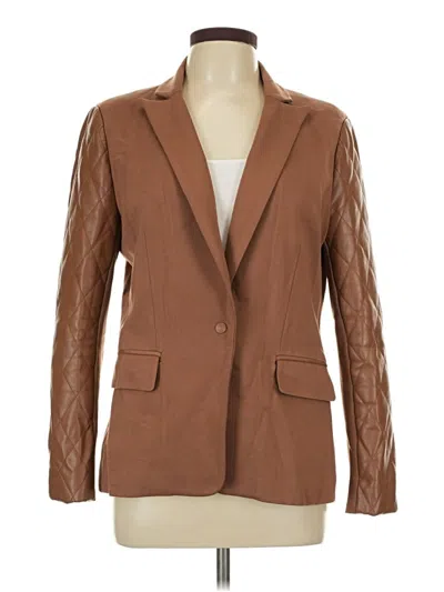 Pre-owned Central Park West Blazer Jacket In Brown