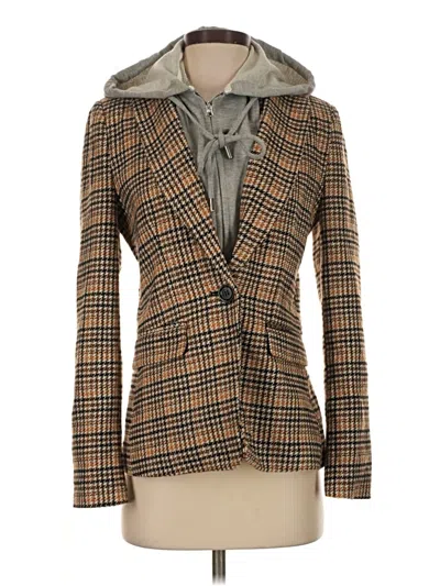 Pre-owned Central Park West Blazer Jacket In Brown