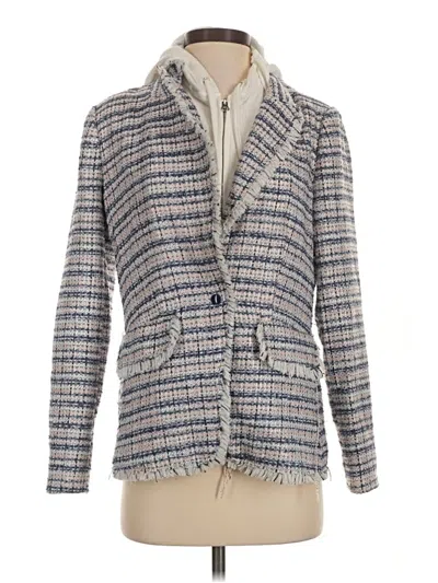 Pre-owned Central Park West Blazer Jacket In Gray