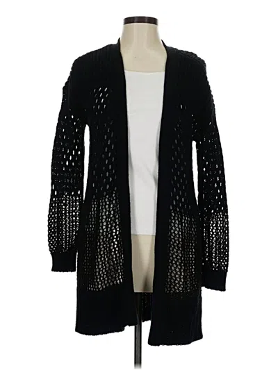 Pre-owned Central Park West Cardigan Sweater In Black
