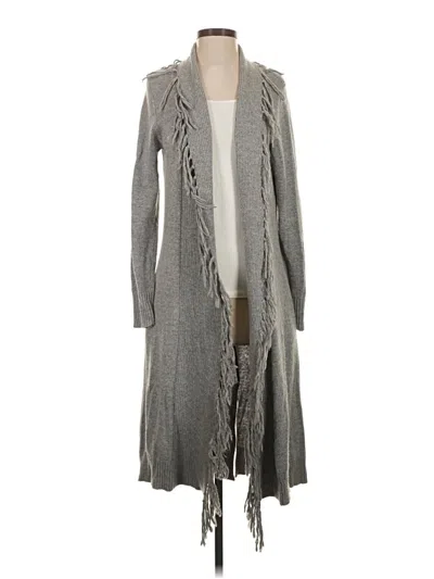 Pre-owned Central Park West Cardigan Sweater In Gray