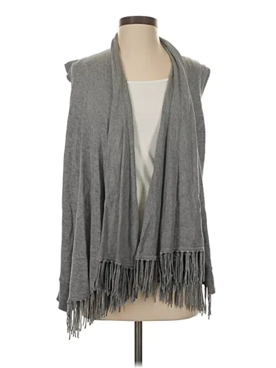 Pre-owned Central Park West Cardigan Sweater In Gray