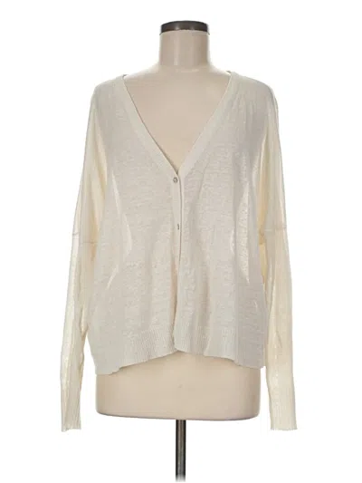 Pre-owned Central Park West Cardigan Sweater In Ivory
