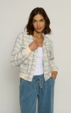 Central Park West Cargo Tweed Bomber