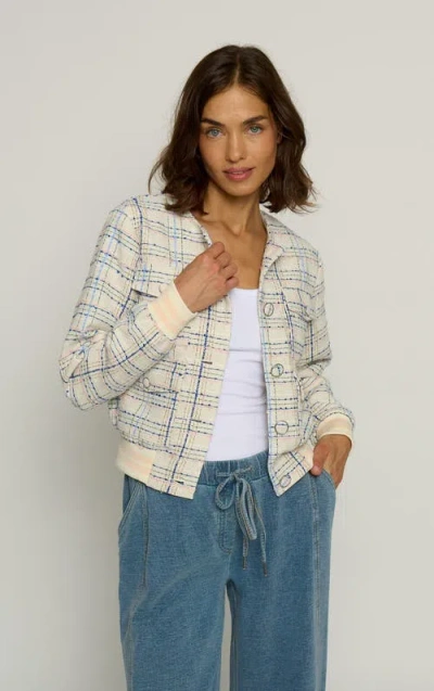 Central Park West Cargo Tweed Bomber
