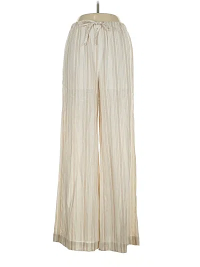 Pre-owned Central Park West Casual Pants In Gold