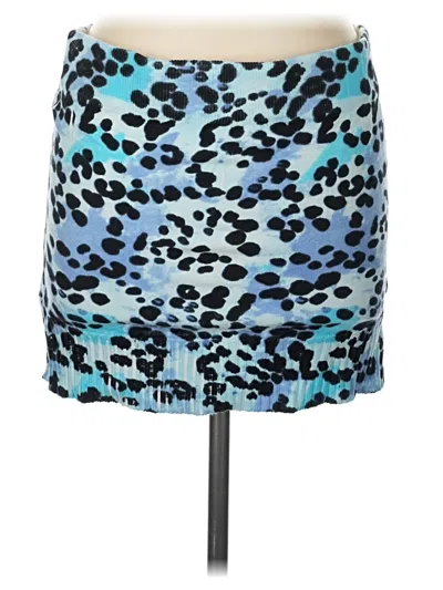 Pre-owned Central Park West Casual Skirt In Blue