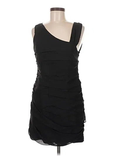 Pre-owned Central Park West Cocktail Dress In Black