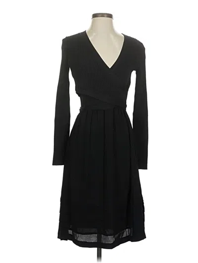 Pre-owned Central Park West Cocktail Dress In Black