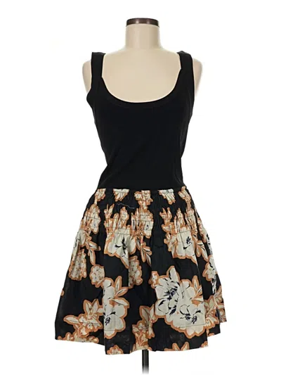 Pre-owned Central Park West Cocktail Dress In Black