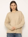 Central Park West Deacon Dolman Hoodie In Oatmeal In Oatmeal