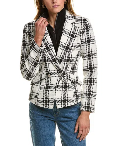 Central Park West Hayes Blazer In Black