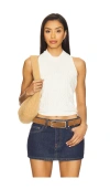 Central Park West Junie Cabled Halter Top