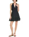 Central Park West Liam Eyelet Mini Dress