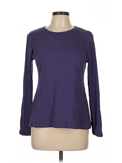 Pre-owned Central Park West Long Sleeve T-shirt In Purple