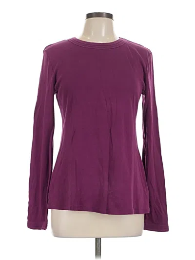 Pre-owned Central Park West Long Sleeve T-shirt In Purple
