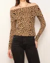 Central Park West Nova Off The Shoulder Top In Multi