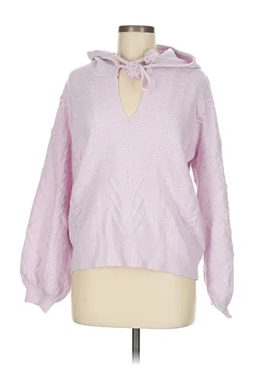 Pre-owned Central Park West Pullover Hoodie In Pink