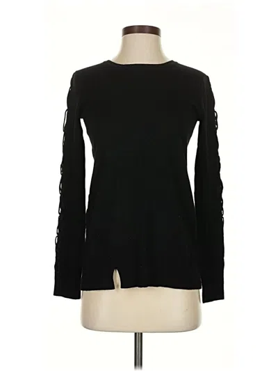 Pre-owned Central Park West Pullover Sweater In Black