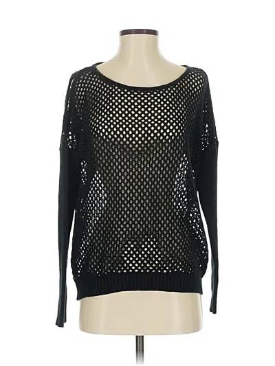 Pre-owned Central Park West Pullover Sweater In Black