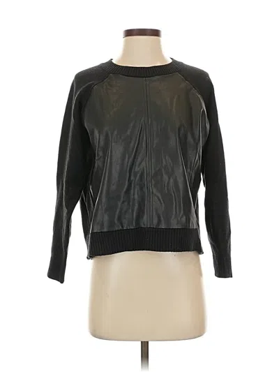 Pre-owned Central Park West Pullover Sweater In Black