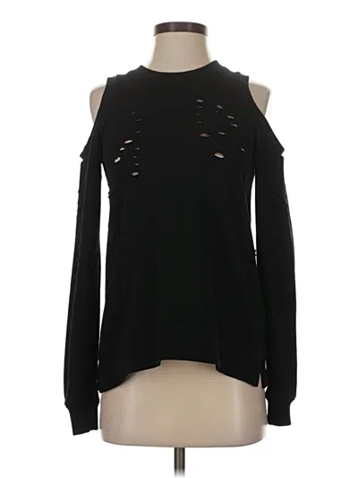Pre-owned Central Park West Pullover Sweater In Black
