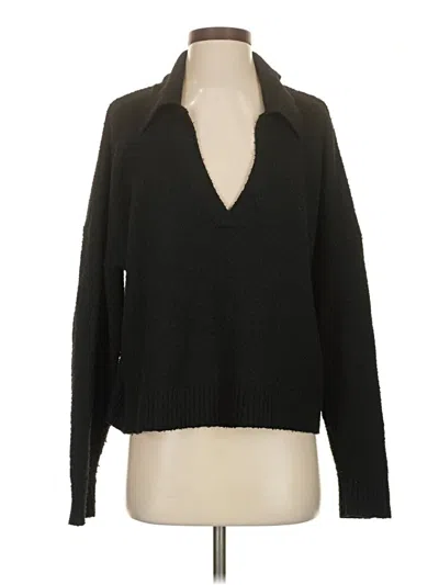 Pre-owned Central Park West Pullover Sweater In Black