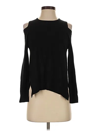 Pre-owned Central Park West Pullover Sweater In Black