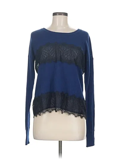 Pre-owned Central Park West Pullover Sweater In Blue