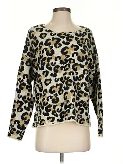 Pre-owned Central Park West Pullover Sweater In Gold