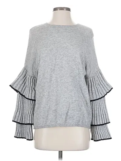 Pre-owned Central Park West Pullover Sweater In Gray