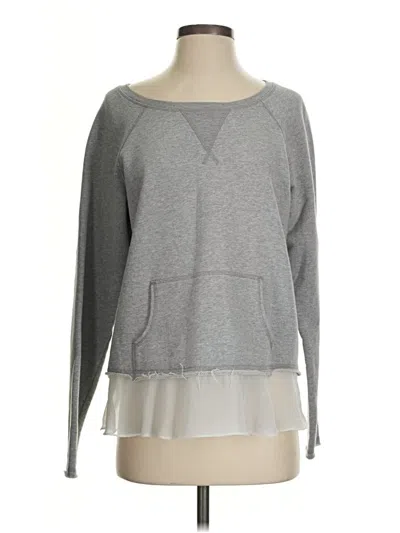 Pre-owned Central Park West Pullover Sweater In Gray
