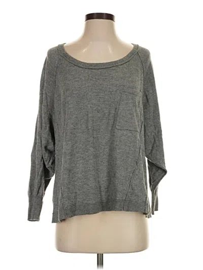 Pre-owned Central Park West Pullover Sweater In Gray
