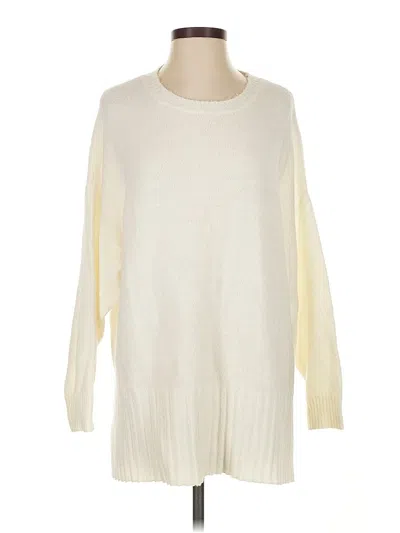 Pre-owned Central Park West Pullover Sweater In Ivory